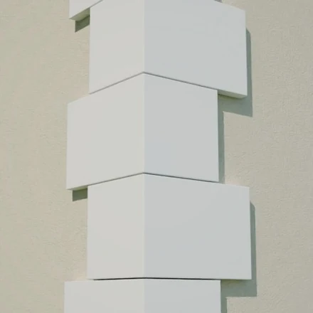 Kocke spojene, izbliza
