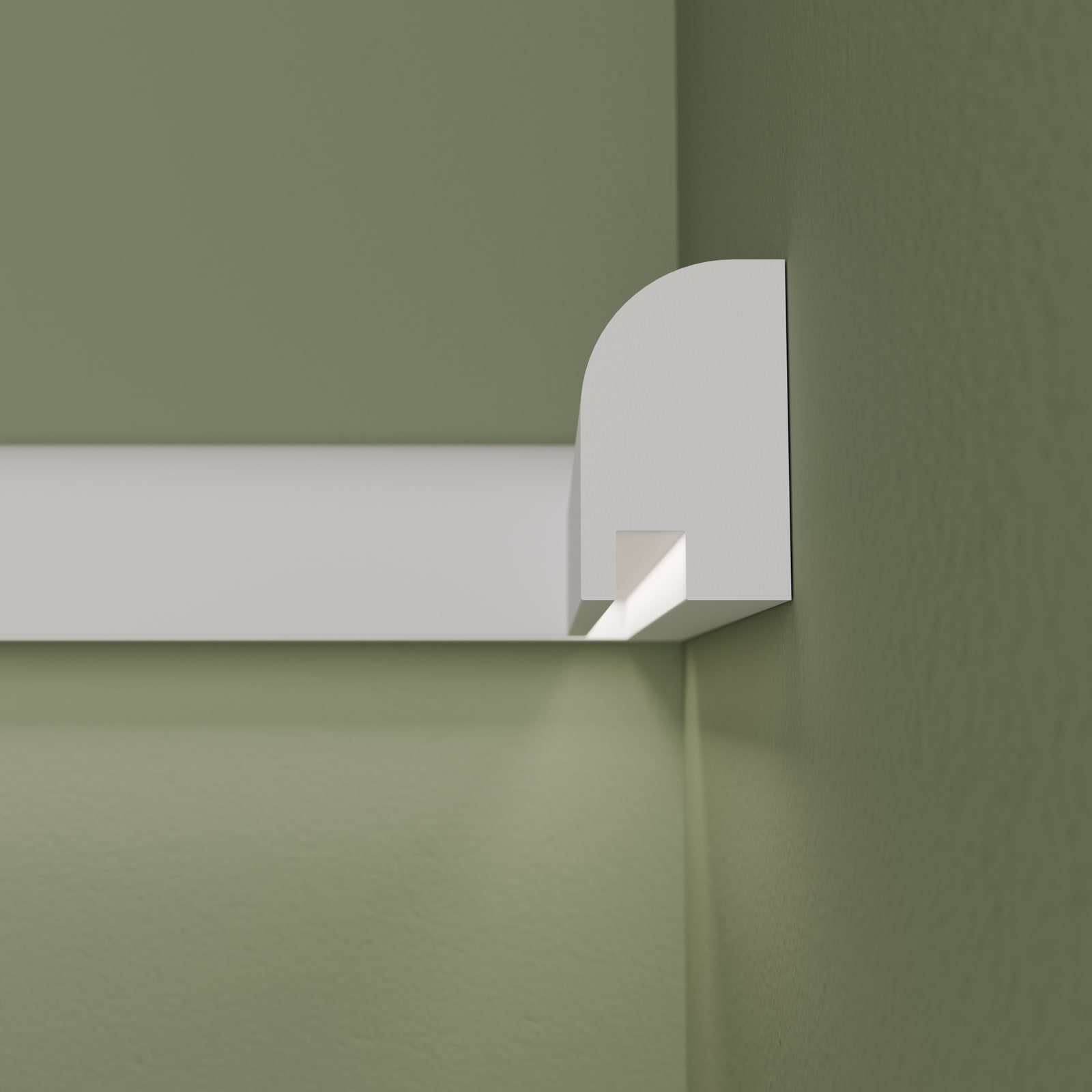 Stiropor Lajsna za LED rasvetu ALL-344
